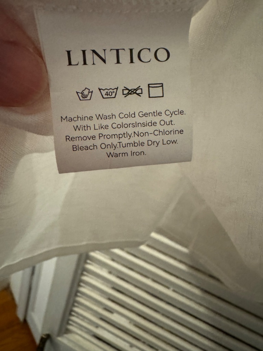 NWOT Lintico Linen-Cotton Sleeveless Top - Picture 5 of 5